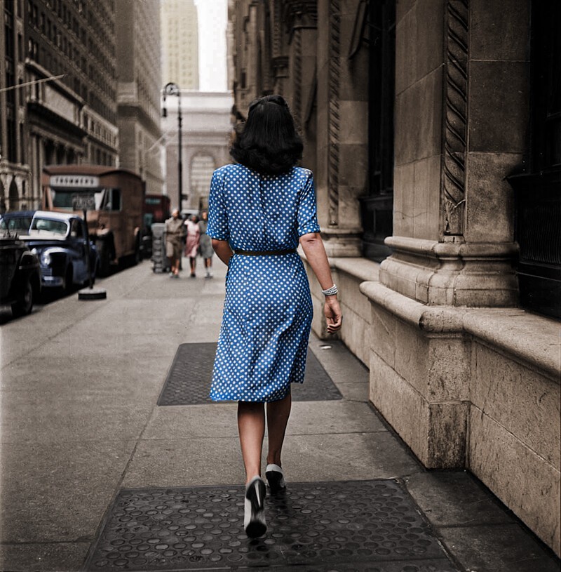 На улицах Нью-Йорка, снимок Стэнли Кубрика