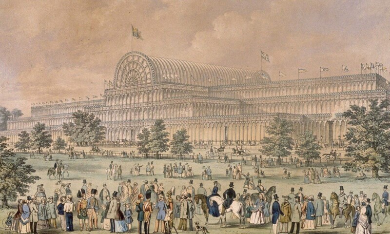 Хрустальный дворец, Лондон (1851)