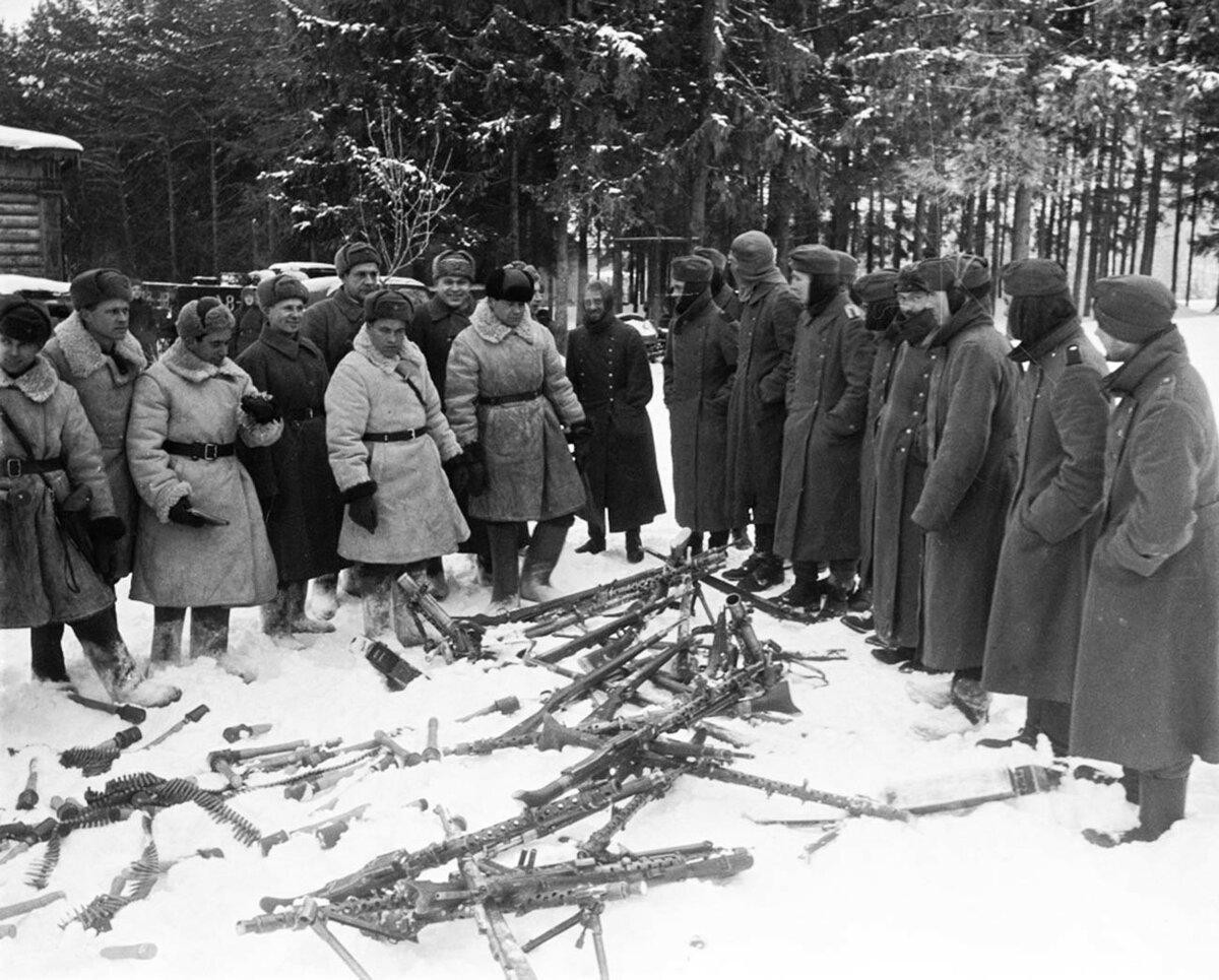 Немцы под москвой в 1941