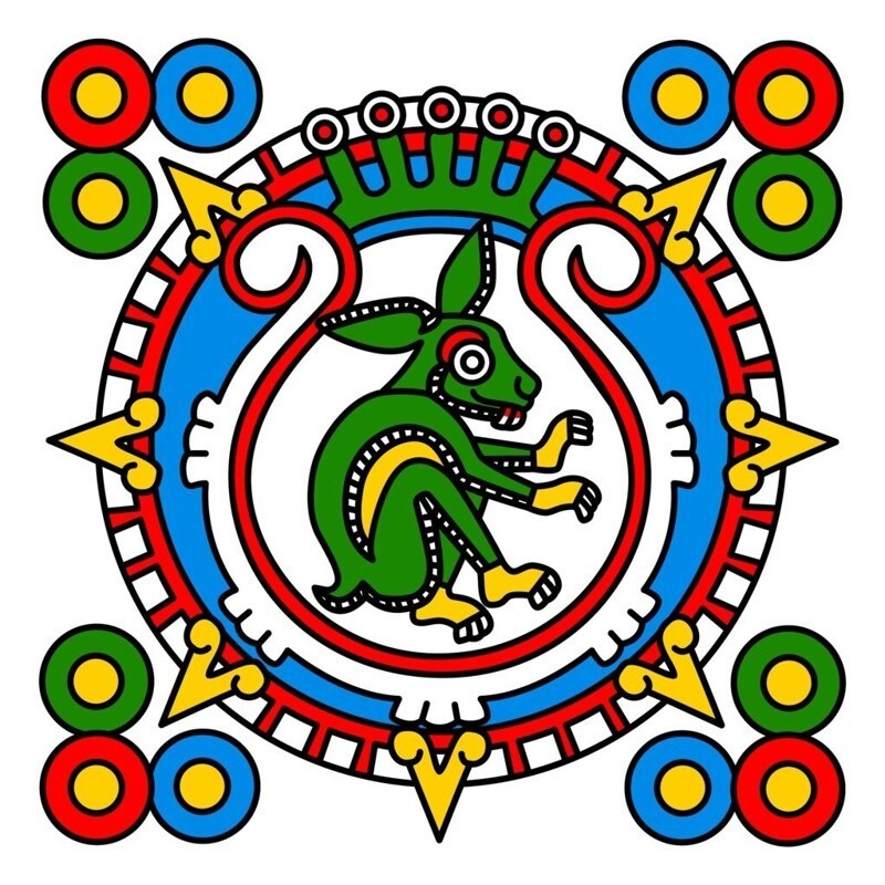 Один из ацтекских богов - покровителей пьянства