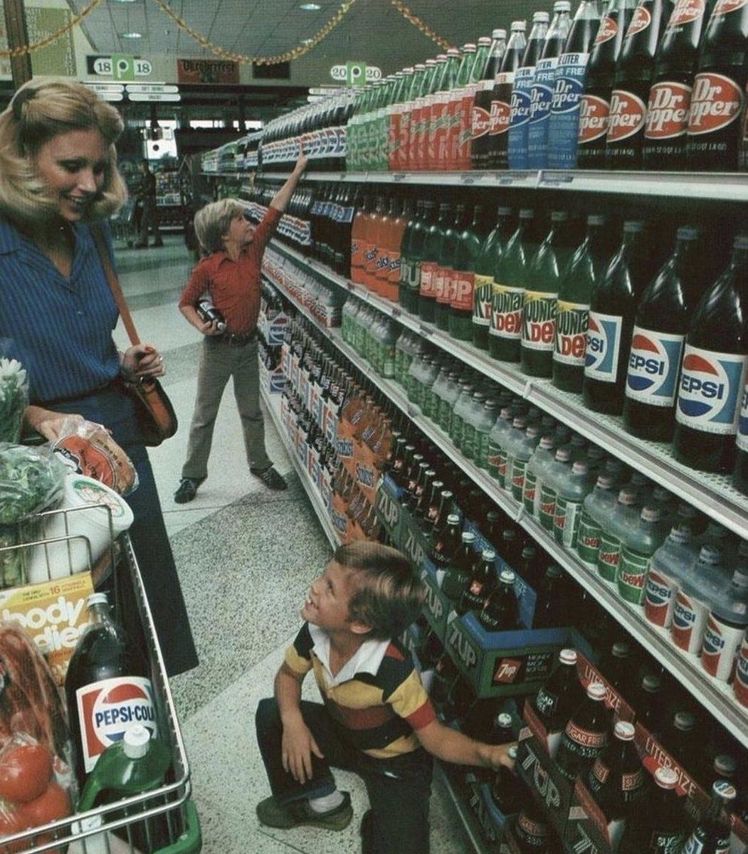 Супермаркеты Америка 80е