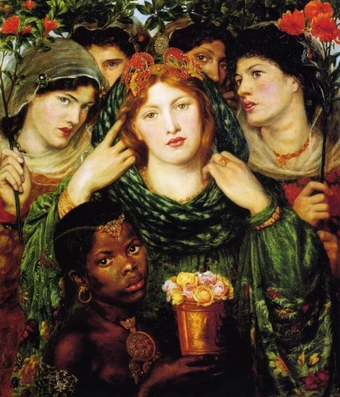 Данте Габриэль Россетти – «Возлюбленная», 1866