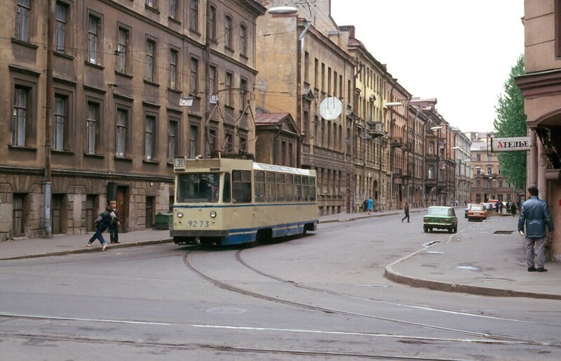 Прогулка по Ленинграду 1987 года