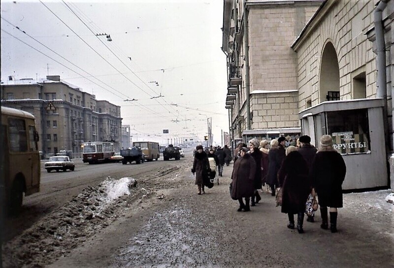 Прогулка по Ленинграду 1987 года