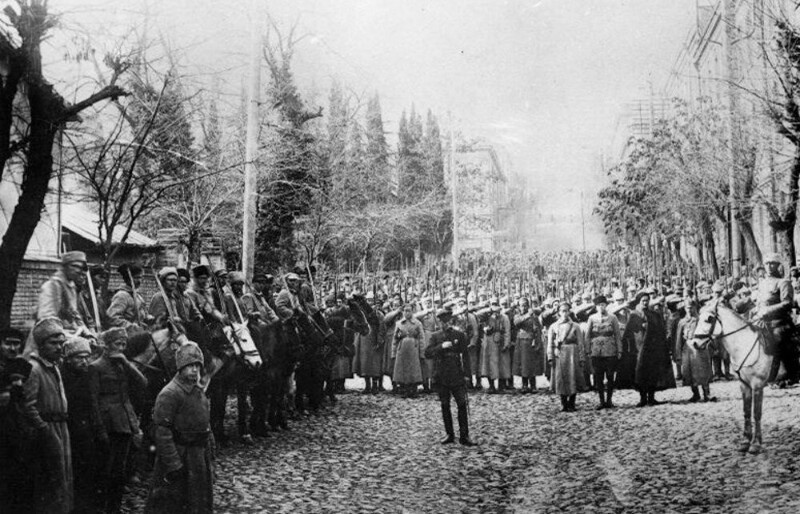 Красная Армия входит в Тбилиси 1921 г.