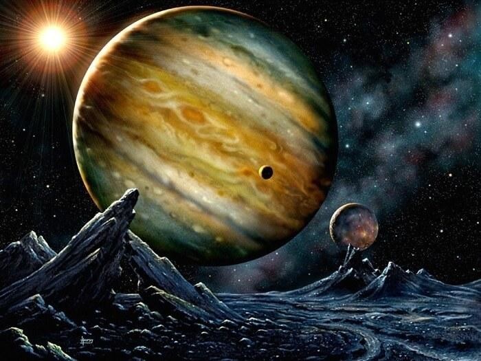 Самые большие планеты Солнечной системы