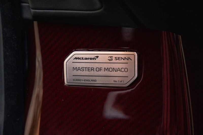 Эксклюзивный McLaren Senna XP «Master of Monaco» выставлен на продажу