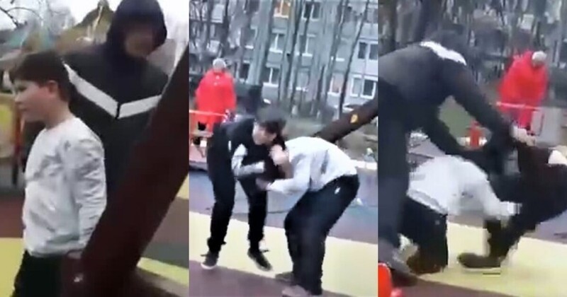 В Петербурге мужчина сломал руку ребенку, помогая своему сыну победить в драке