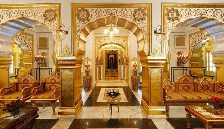2. Maharajah Pavilion, отель The Raj Palace, Джайпур, Индия