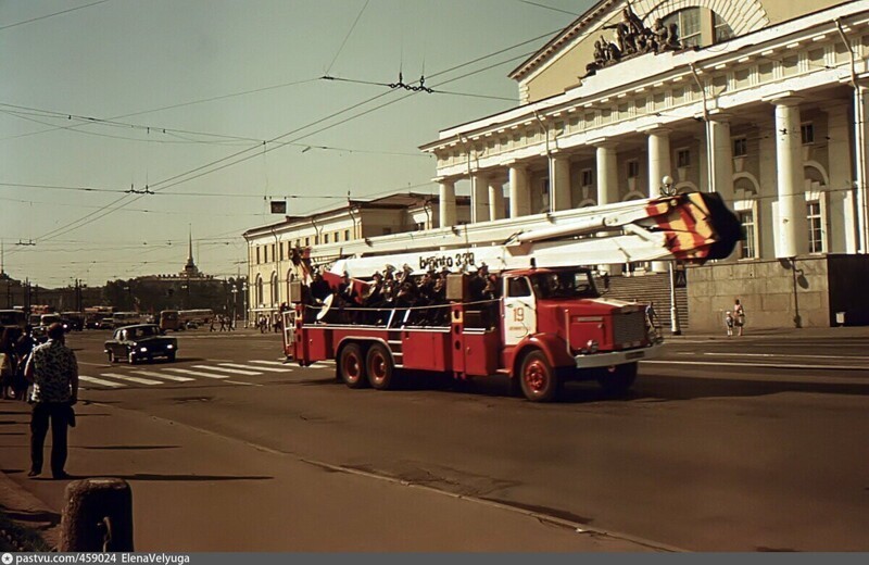 Прогулка по Ленинграду 1988 года