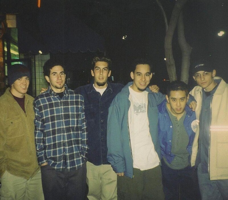 Пepвое фотo группы Linkin Park с Чecтером Беннингтоном, 1990-e.