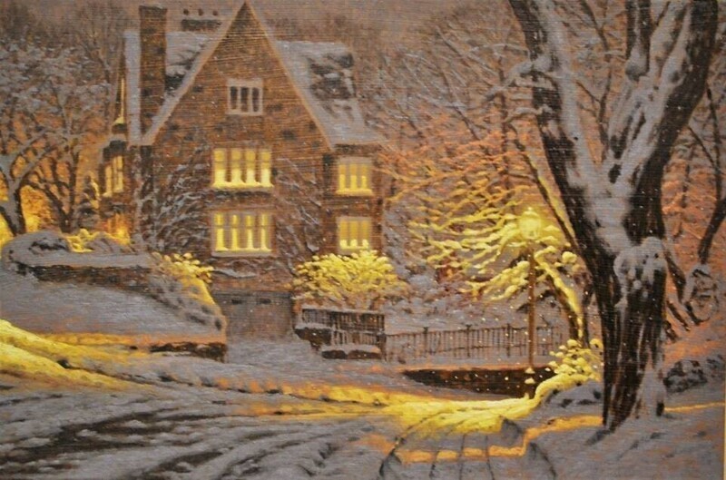 20 уютных снежных картин, которые дарят тепло