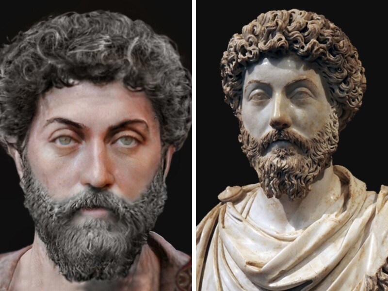 16. Марк Аврелий — римский философ и император, правил с 161 по 180 год