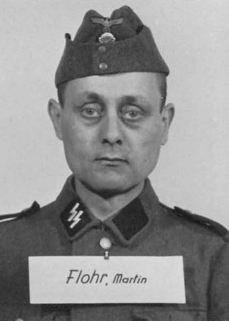 Мартин Флор, бывший кузнец, в СС с 1943г.