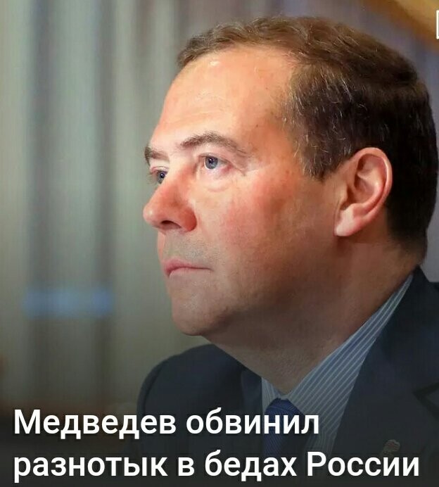 Ни дня без новояза: Медведев заявил, что во всех бедах России виноват "разнотык"