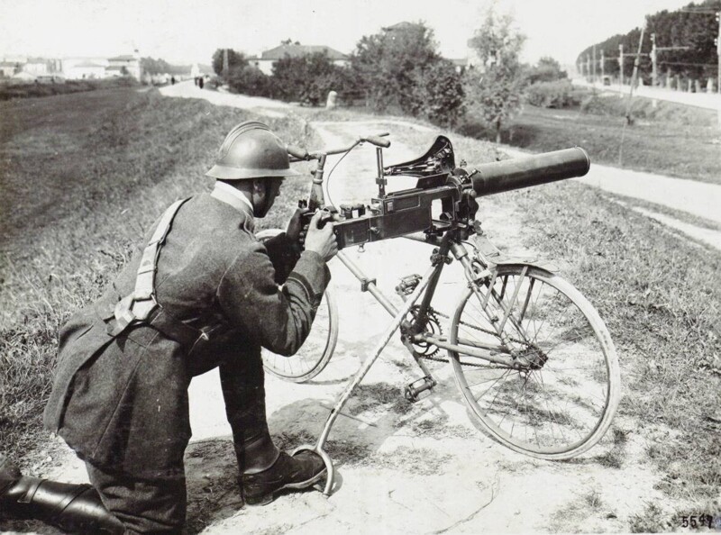 Вело-тачанка. 1918 год