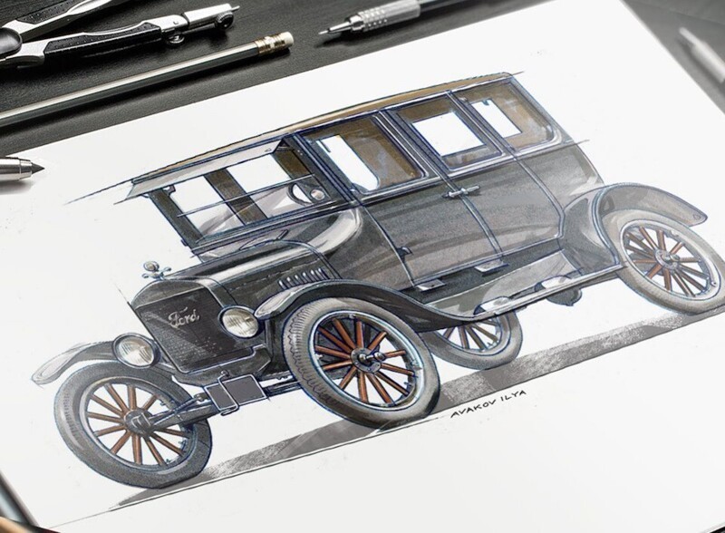 Иллюстрации автомобилей