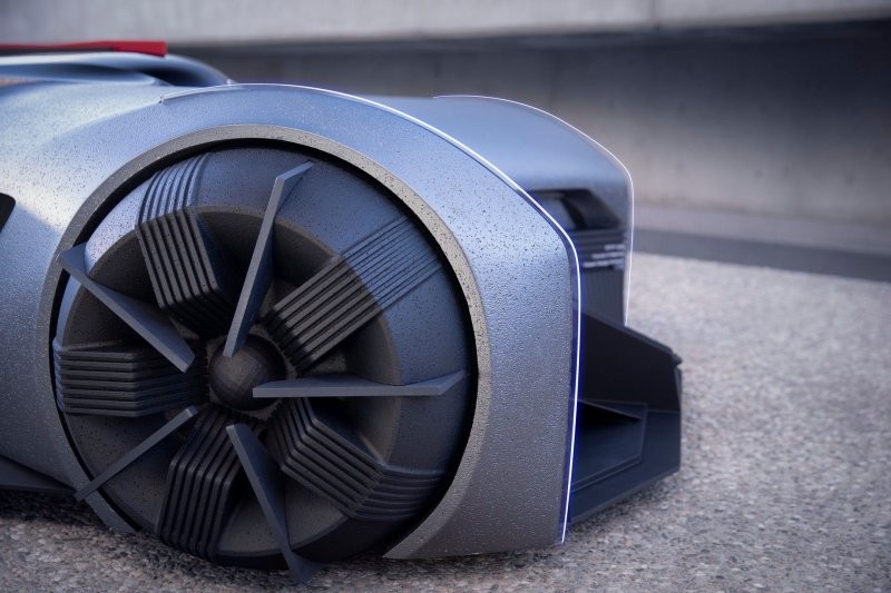 Nissan GT-R (X) 2050 — концепт спорткара будущего, который управляется силой мысли