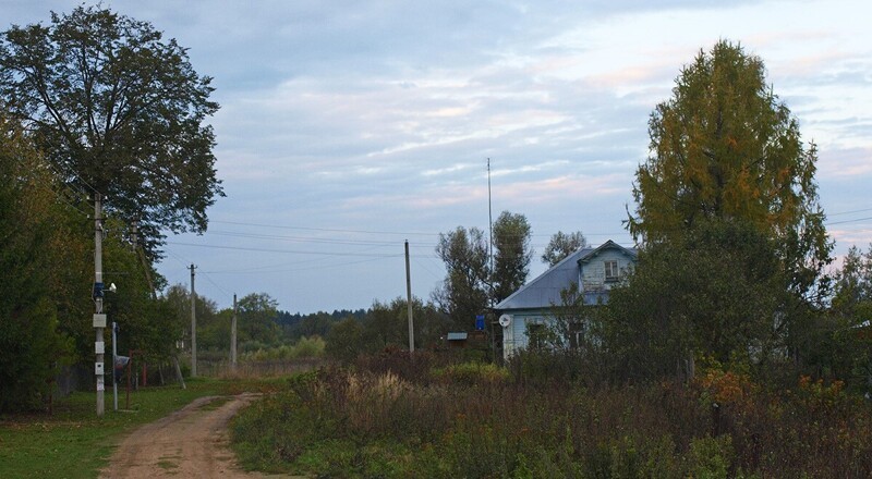 Деревня Усть-Пристань