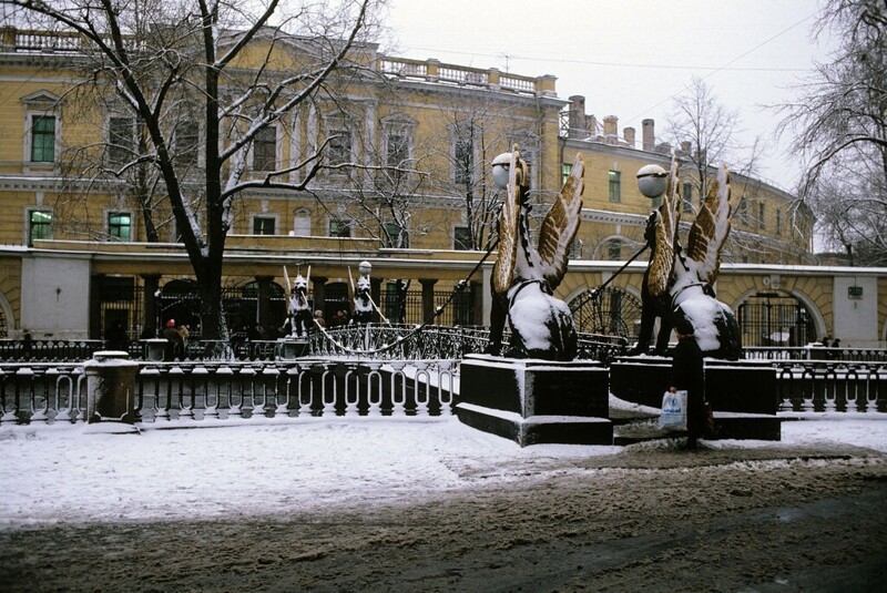 Ленинград. Банковский мостик, 1983 год