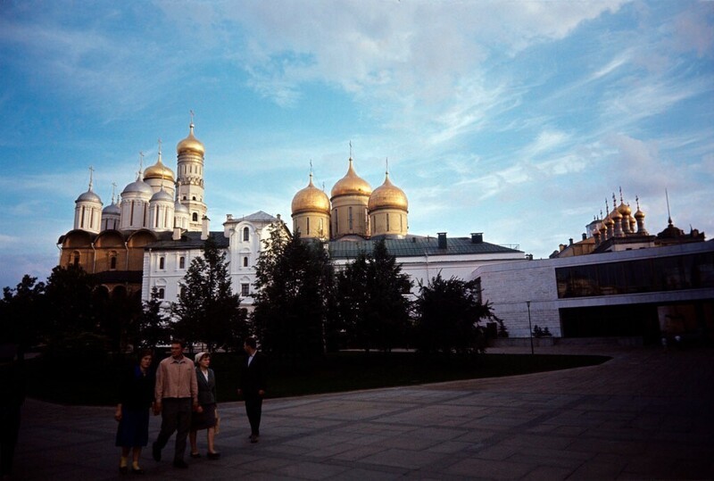 Москва, Купола кремлевских соборов, 1983 год