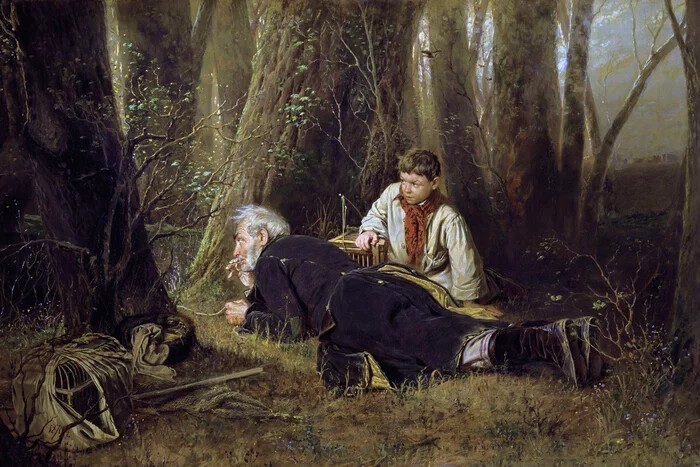 Василий Григорьевич Перов - «Птицелов», 1870