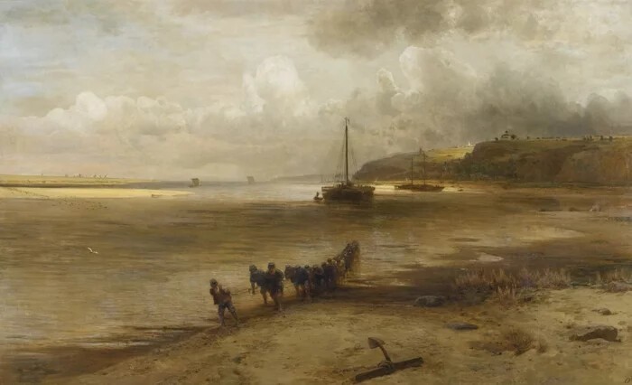 Алексей Кондратьевич Саврасов - «Волга в окрестностях Юрьевца», 1871