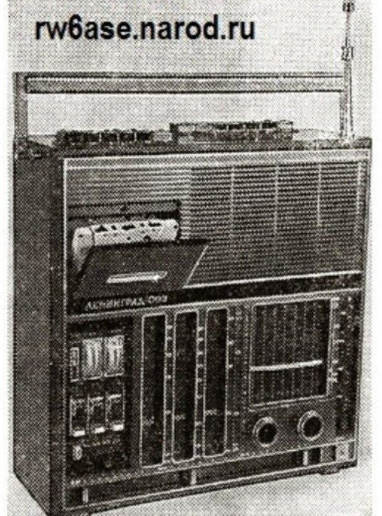 Первая кассетная магнитола СССР