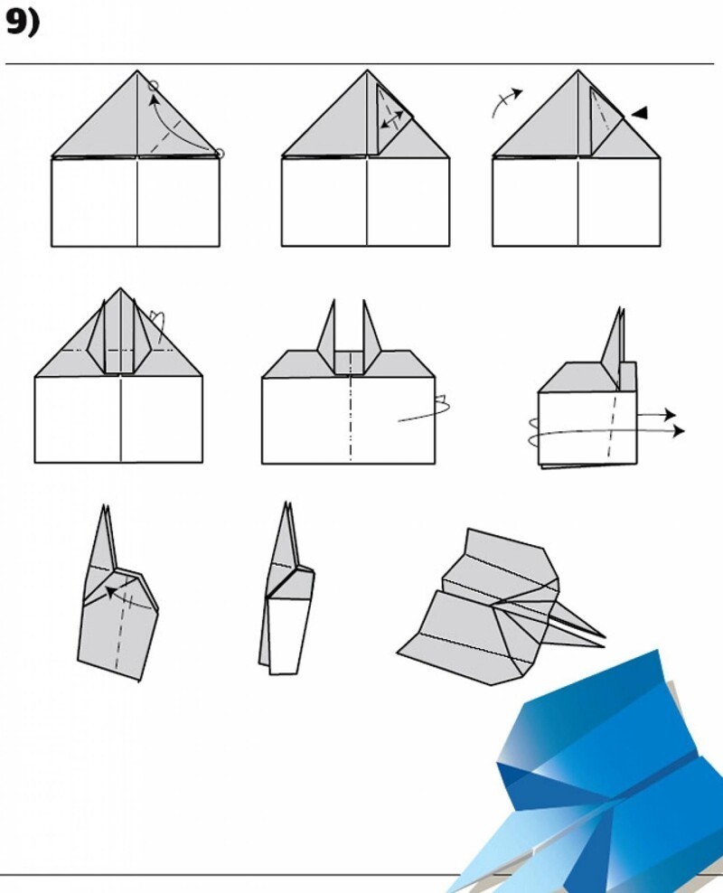 Как сделать самолет из бумаги: 3 идеи для создания летающего аппарата