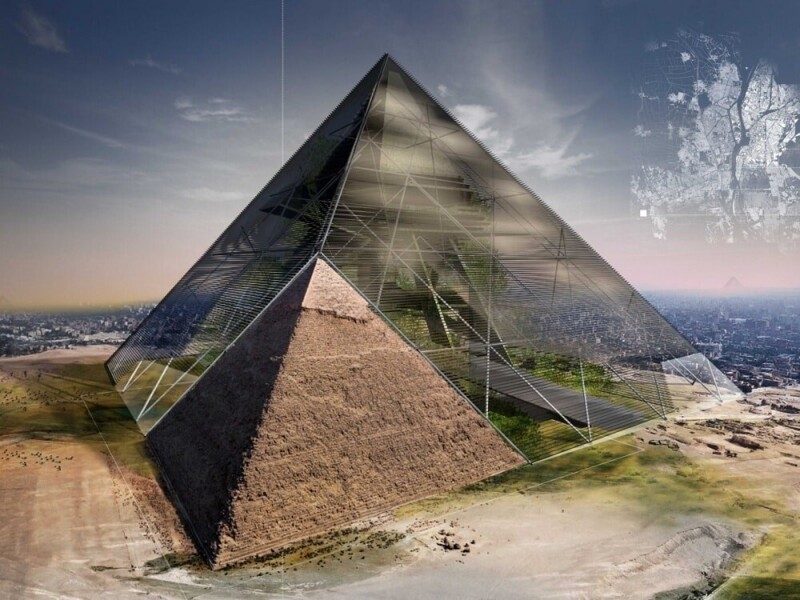 1. Био-пирамида, Каир