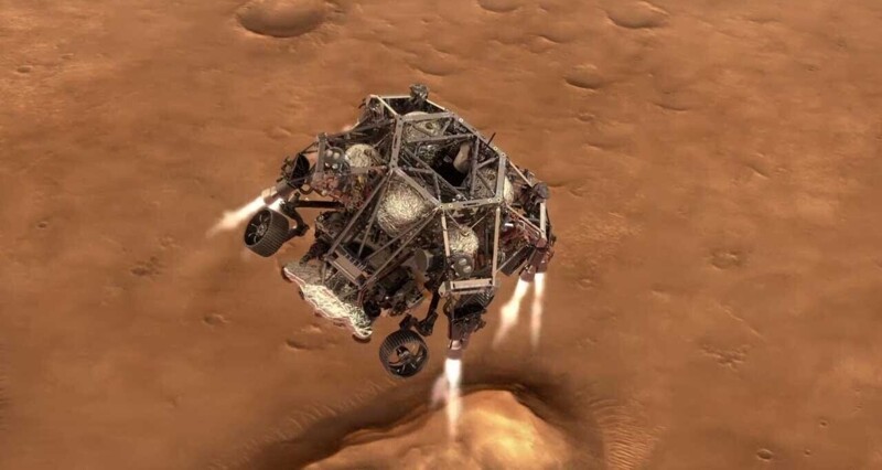 Семь минут террора . Миссия - посадка на Марс !!!