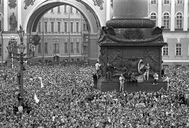 Прогулка по Ленинграду 1991 года (смотрим старые фото и вспоминаем последний год Ленинграда)