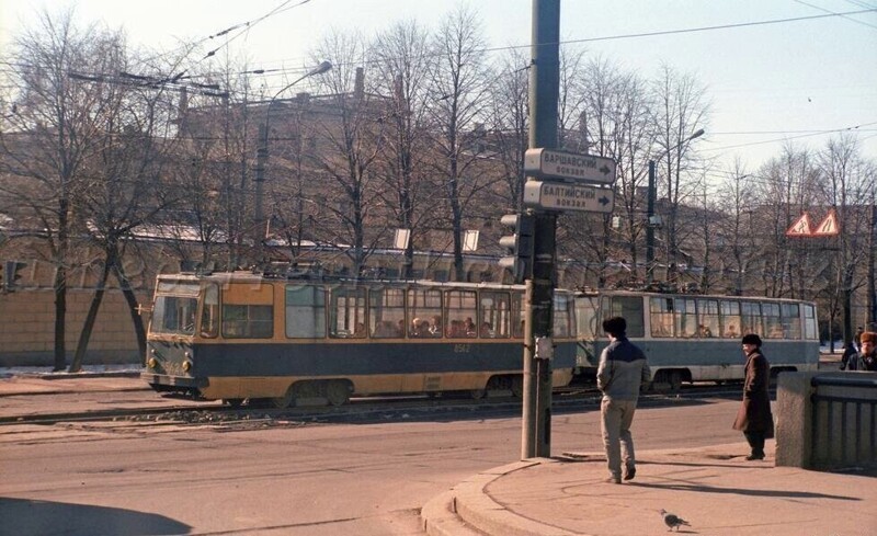 Прогулка по Ленинграду 1991 года (смотрим старые фото и вспоминаем последний год Ленинграда)