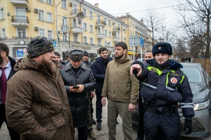 В центре Грозного боевики напали на полицейских