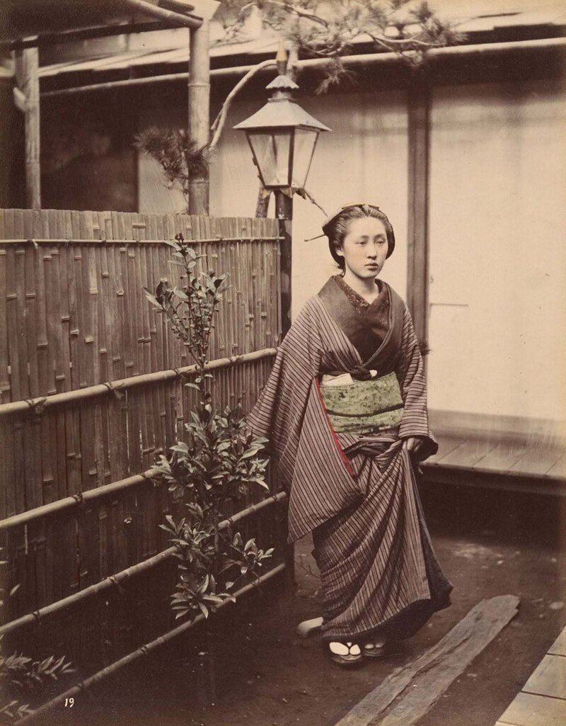 Раскрашенные вручную снимки Японии 1870-х годов