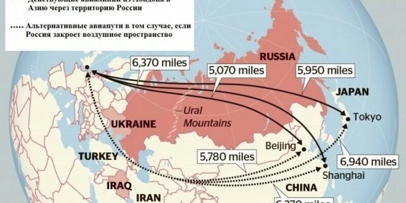 Путин назвал доход России от перелета иностранных компаний через Сибирь