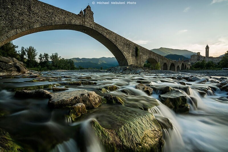 Мост Гоббо, Италия.