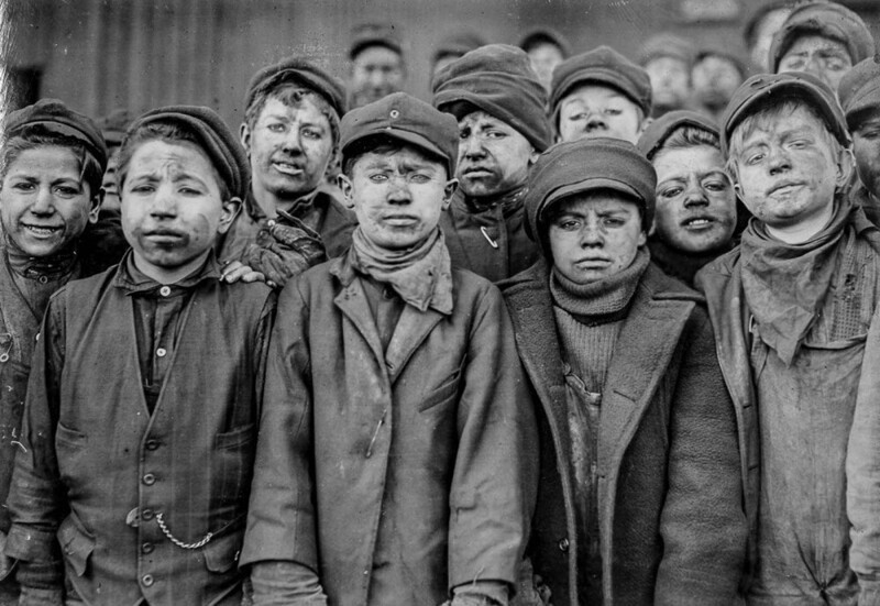 Дети шахтеры 1908-1911 гг