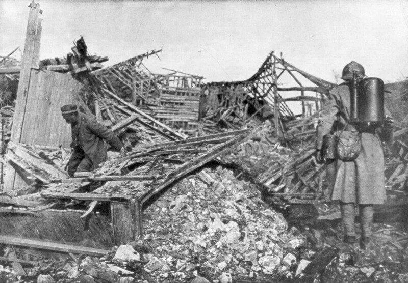 Огнеметы Первой мировой войны 1915-1918 гг