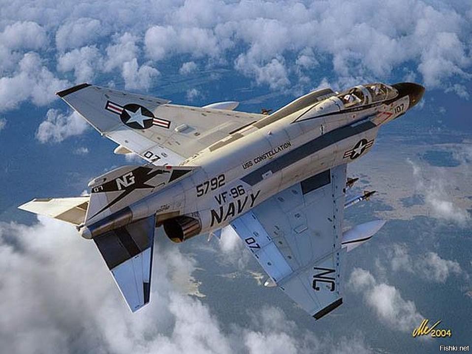 F-4E Phantom II.