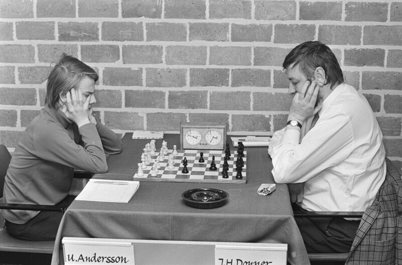 19 января 1971 года. Голландия. Шахматный турнир.