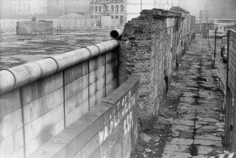 Январь 1971 года. Берлин. Вальдемарштрассе. Стена.