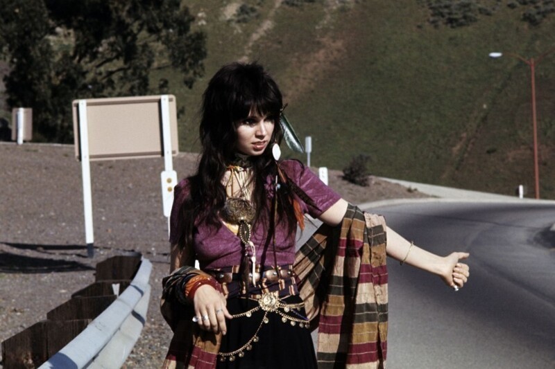 Январь 1971 года. Калифорния. Автостоп. Фото Jack Garofalo.