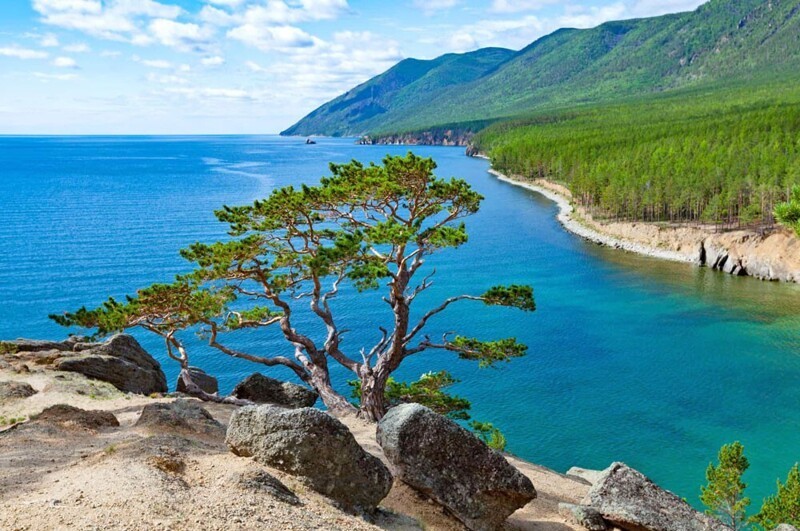 Чудо природы - озеро Байкал, уникальная природа, Байкал зимой