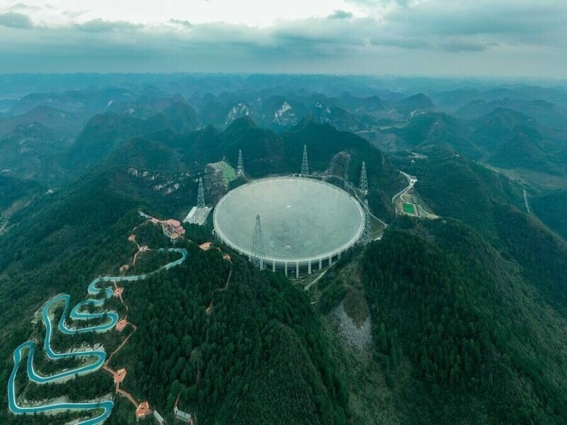 1. Китай начал эксплуатацию крупнейшего в мире радиотелескопа 