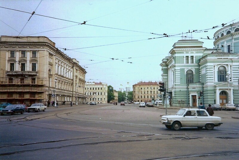 Прогулка по Санкт-Петербургу 1994 года