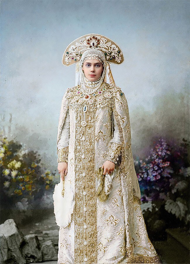 Великая княгиня Ксения Александровна, сестра Николая II