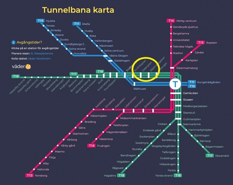 105 километров искусства: как выглядит шведское метро, которое расписали знаменитые художники