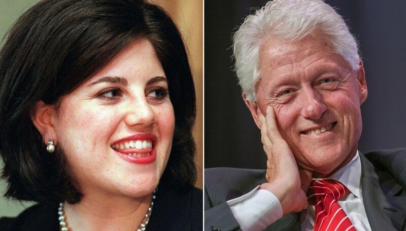 «Овальный секс» Билла Клинтона с Моникой Левински 