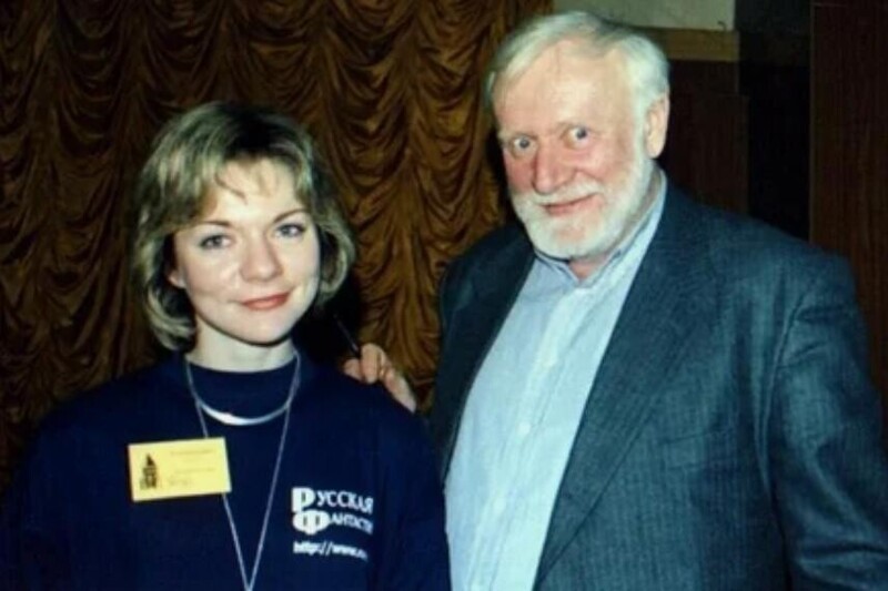 Игорь Можейко (Кир Булычев) и Наталья Гусева (Алиса Селезнева), 2001 год (февраль)